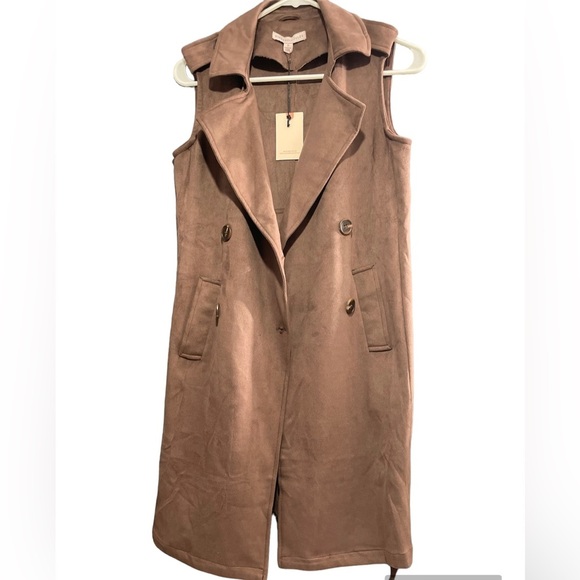 Sincerely Jules,cardigan, color brown, size S.           NEW - Picture 1 of 11